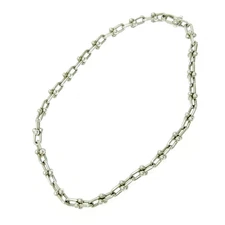 TIFFANY&Co. Hard Wear Micro Link Silver Bracelet 472993 Silver925