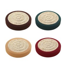 Rundes Tatami-Bodenkissen Wohnkultur Japanischer Stil 40 cm Teezeremonie-Pad