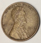1937 Lincoln Wheat Cent Penny Improper Alloy Mint Error Fs "Woody" #