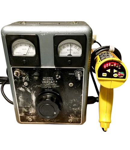 General Radio W10MT3W Metered Variac Variable Auto Transformer Tested Works - Picture 9 of 16