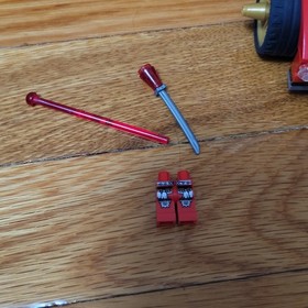 LEGO Ninjago 70727 Kai&rsquo;s X-1 Ninja Charger &ndash; no minifigs, near complete.