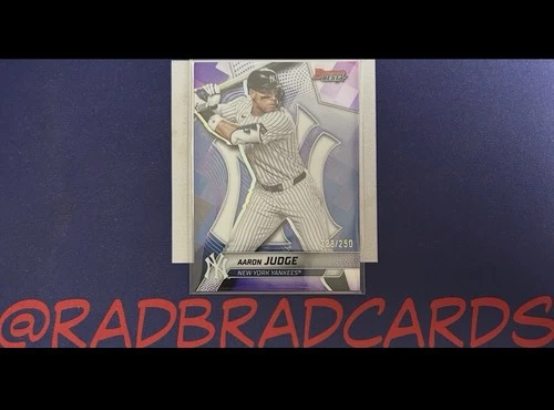 MLB Baseball New York Yankees 25 Bowman’s Best Aaron Judge 38 Card /250 MINT