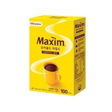 Maxim Mocha Gold Mild Black Stick Instant Coffee 0.9g x 100EA