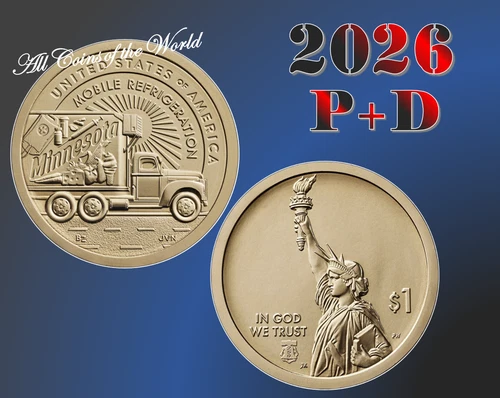 2026 P&D American Innovation $1 Coin Minnesota - PRE SALE 07.28.2026