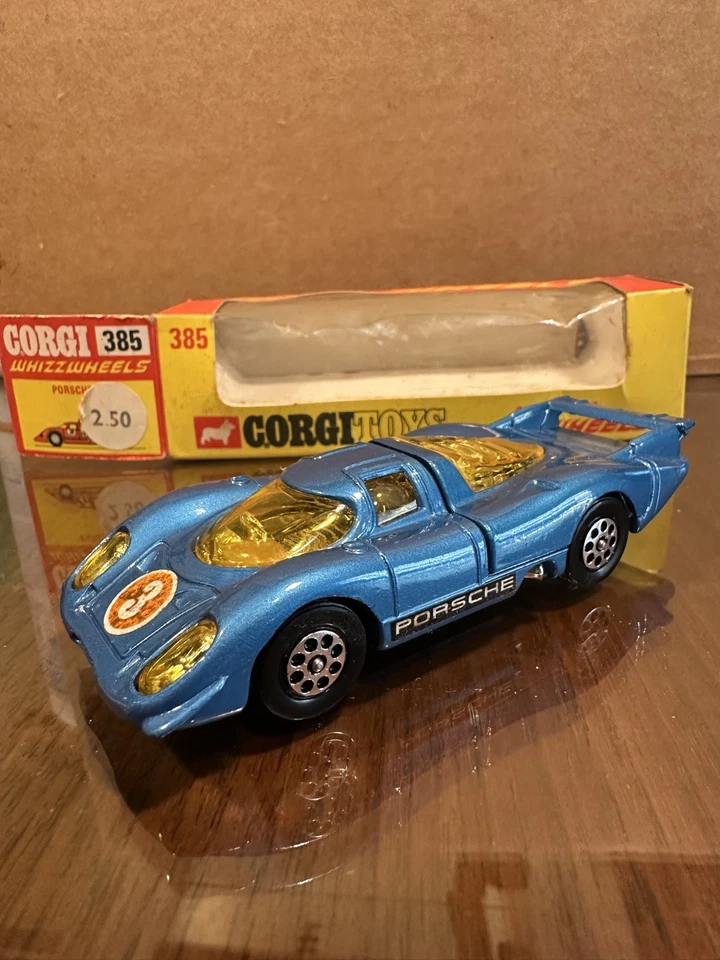 CORGI 385 PORSCHE 917 WHIZZWHEELS - VERY GOOD in original BOX Z112 - Image 2 of 4