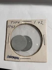 1943 Dime Blank Planchets (Type 1 and 2)