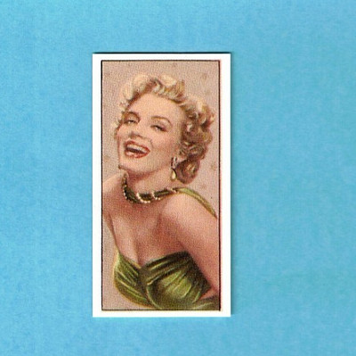 Marilyn Monroe 1993 Barbers Teas Cinema and Television Stars Reprint #24 B347