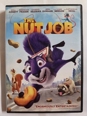 The Nut Job - DVD - Liam Neeson - Animated Movie Tested+ Great Condition 