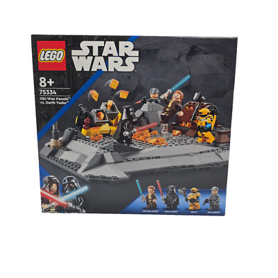 LEGO  Star Wars 75334 Obi-Wan Kenobi  vs. Darth Vader 