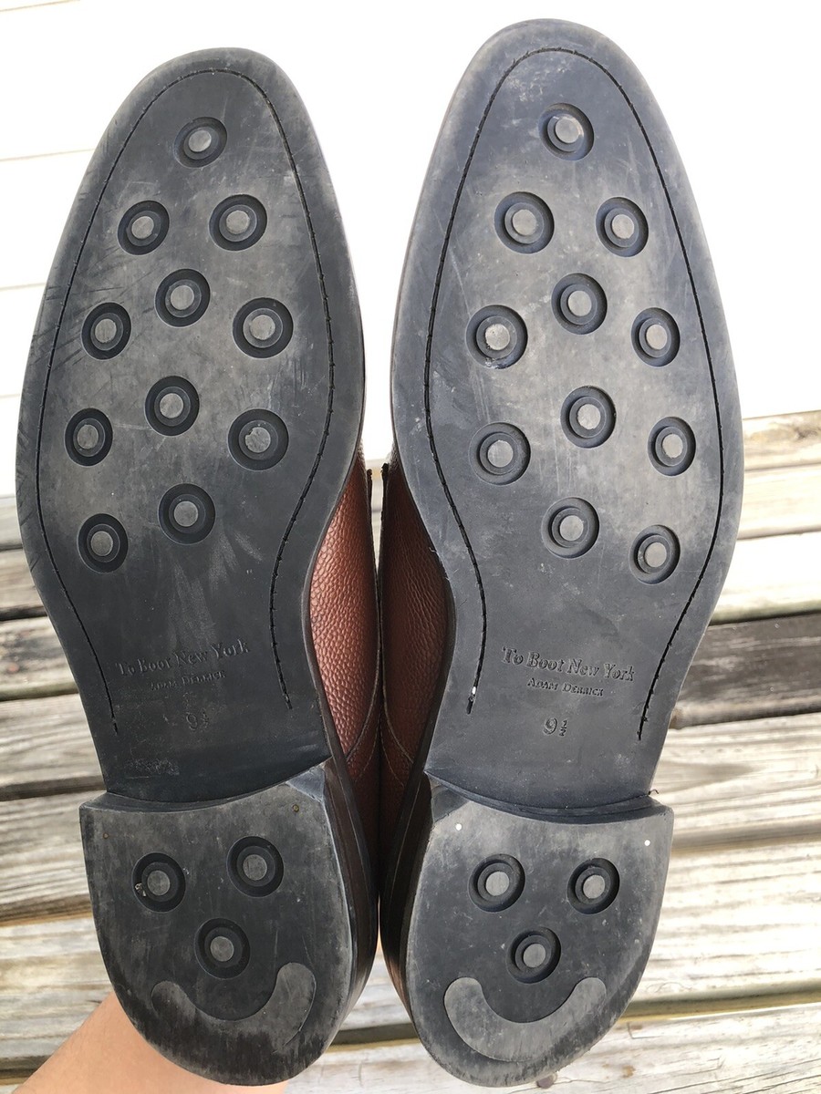 To Boot New York Adam Derrick Brown Oxford pebble Leather Shoes Sz 11 Dainite $_57.JPG?set_id=880000500F main image 3