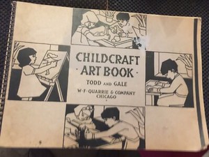 Rare Childcraft Art Book  Todd and Gale  c 1935 