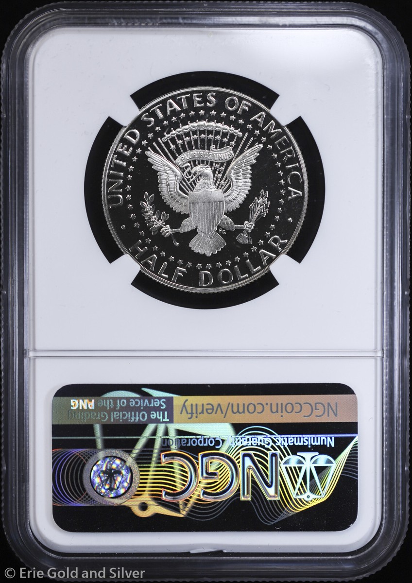 1999-S 50C Proof Clad Kennedy Half Dollar NGC PF 69 Ultra Cameo