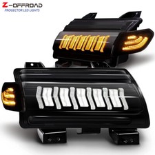 4PCS LED Sequential Turn Signal Lights for Jeep Wrangler JL Rubicon 2018-2024