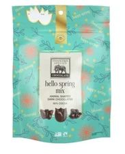 6 Bags Endangered Species Chocolate (Animal) Bee Butterfly Shaped Dark Chocolate