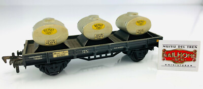 copy of ELECTROTREN 5126, wagon plat bâché RENFE neuf BO