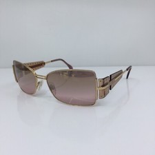 New Vintage Cazal 947 Sunglasses M. 947 Col. 497 Gold w/ Pink 59-16mm Germany