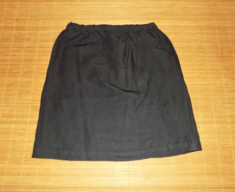 Rock A. P. C. Aus Viskose Und Leinen Dunkelblau Mit Taschen GRÖSSE S Oder 36/38 - Bild 4 von 4