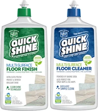 Quick Shine Multi Surface Floor Cleaner & Floor Polish W/Clean Shine Technology