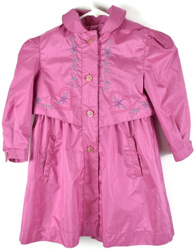 Rothschild Girls 3T Pink Rain Coat w 