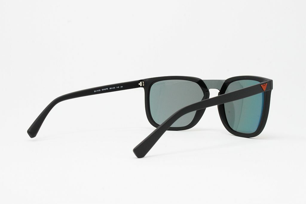 Emporio Armani EA4123-5042F6 Men's Square sunglasses Matte Black