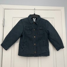 Gymboree Boys Blue Fleece Lining Jacket Size Small 5-6
