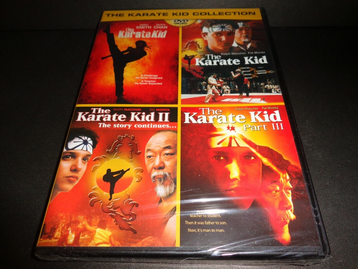 THE KARATE KID COLLECTION-4 Movies w/Jaden Smith, Jackie Chan