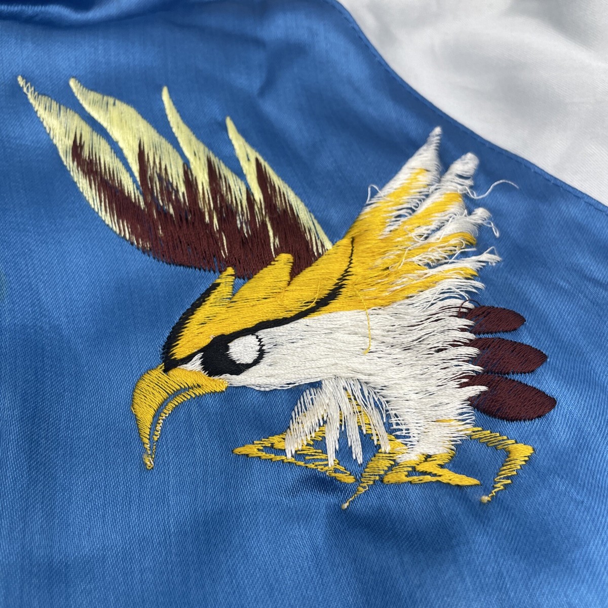 Vintage Japan Souvenir Sukajan Embroidered Eagle Bomber