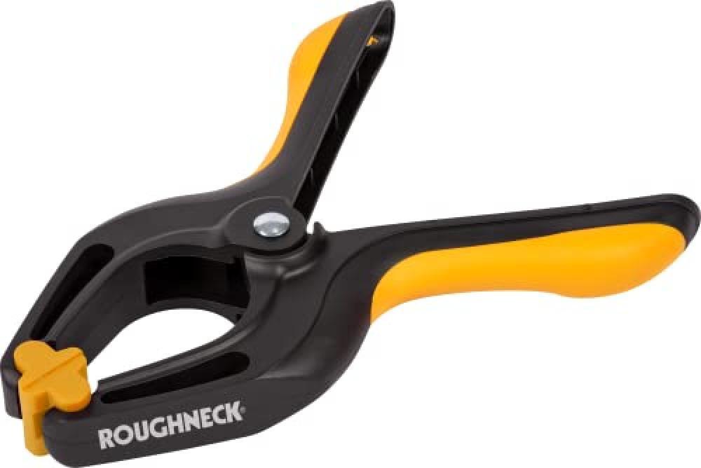 (TG. 75mm (3in)) Roughneck Heavy-Duty Plastic Hand Clip 75mm - NUOVO