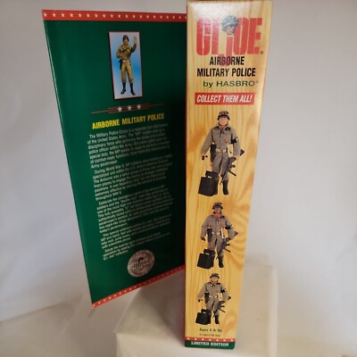 GI Joe Airborne Military Police Limited 6X13X2 1996 New in