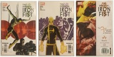 THE IMMORTAL IRON FIST #5 #6 1ST PRINT #13 RARE NEWSSTAND EDITION COMIC LOT 2007