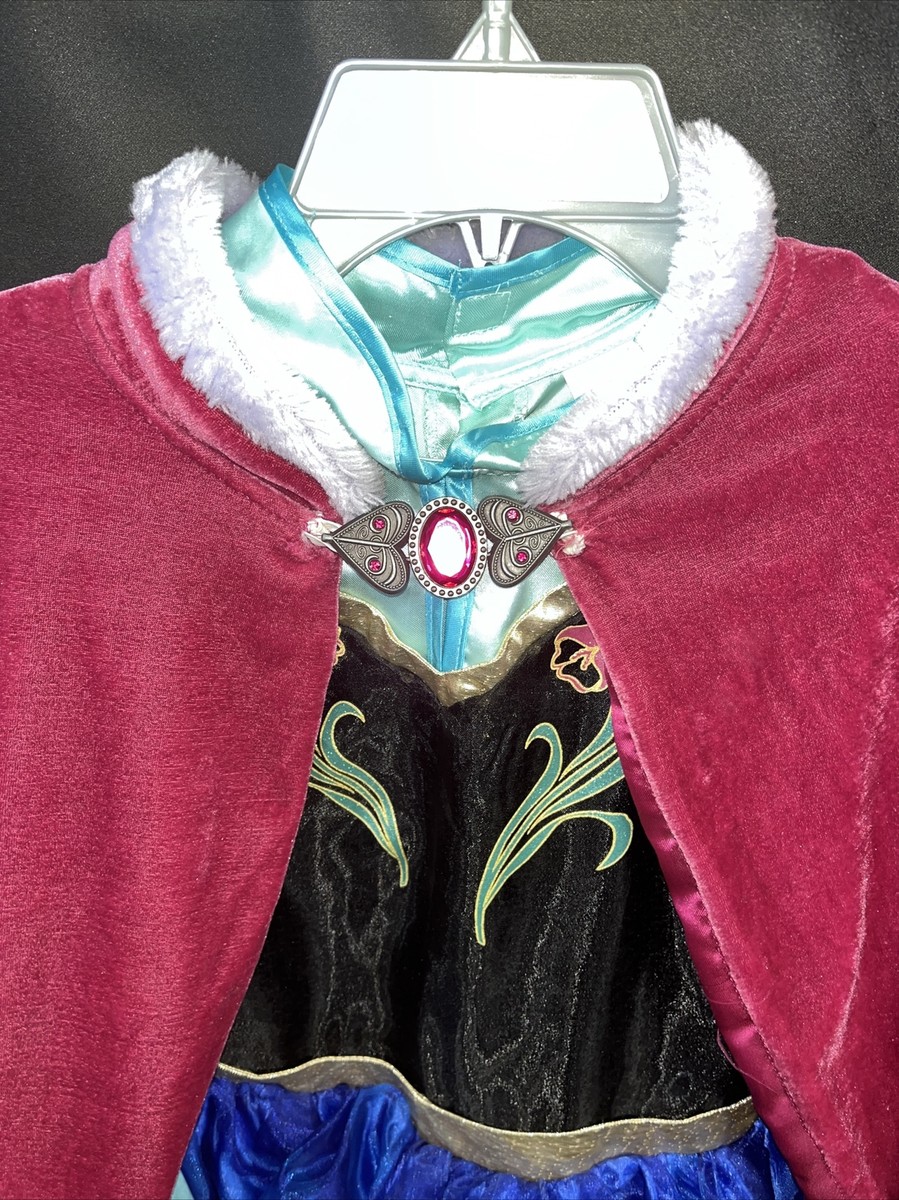 ANNA OF ARENDELLE FROZEN AUTHENTIC DISNEY STORE COSTUME SIZE