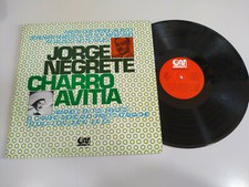 Jorge Negrete Charro Avitia Hits 1980 - LP Vinyl 12" VG/VG 2T