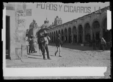 Aguascalientes,portales,market,arcades,banners,Mexico,Detroit Publishing Co,1880
