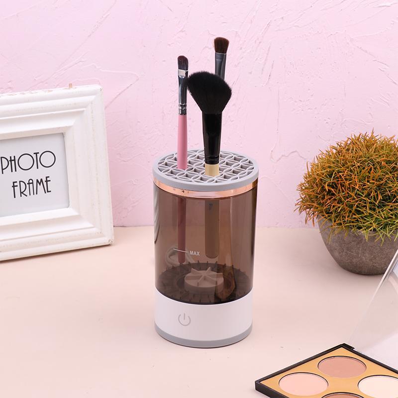 Portable Electric Makeup Brush Cleaner Machine USB Charging Auto