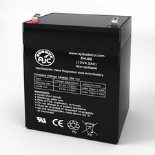 AJC Battery Compatible with Leoch LP12-4.0L 12V 4.5Ah Sealed Lead Acid Battery