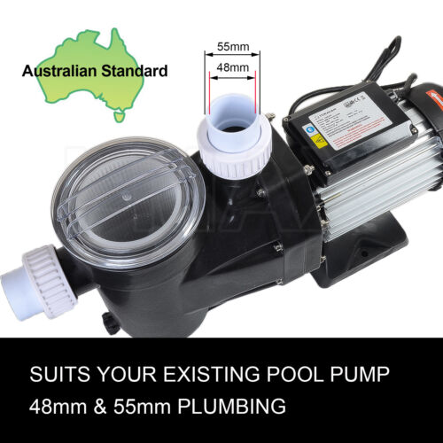 TDKMAN 1200W Swimming Pool Pump Spa Water Electric Self Priming Flow 27600L/H - Picture 2 of 11