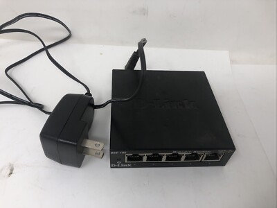 D-LINK GIGABIT SWITCH DGS-105 10/100/1000 - NOS