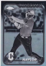 Bo Naylor - Negative Refractor - 2024 Topps Chrome