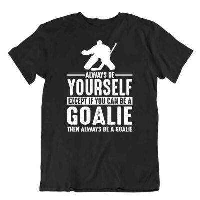Hockey Sport T-Shirt Tee Geschenk süß lustig Wächter Schlittschuhe Objektiv immer