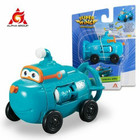 Hot Super Wings 4 Mini Equipo Vehículos Figuras de Acción Robot Transformando Niño Regalo