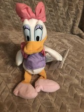 DAISY DUCK - Mini Bean Bag - DISNEY STORE THEME PARKS - NWT