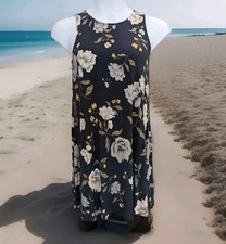 Old Navy Women's Size Medium Stretch Pullover Floral Sleeveless Dress