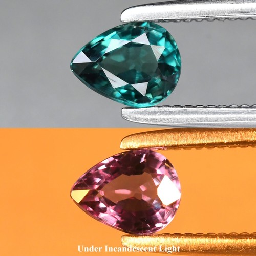 💎 0.37ct VVS Pear Natural Color Change Garnet - Unheated, Madagascar Gem