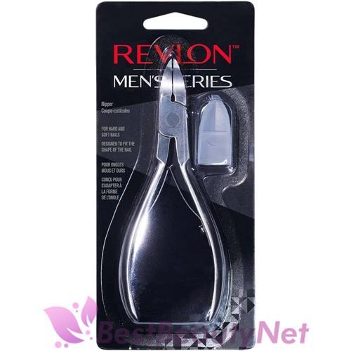 Revlon Mens Nail Nipper for Hard and Soft Nails-image