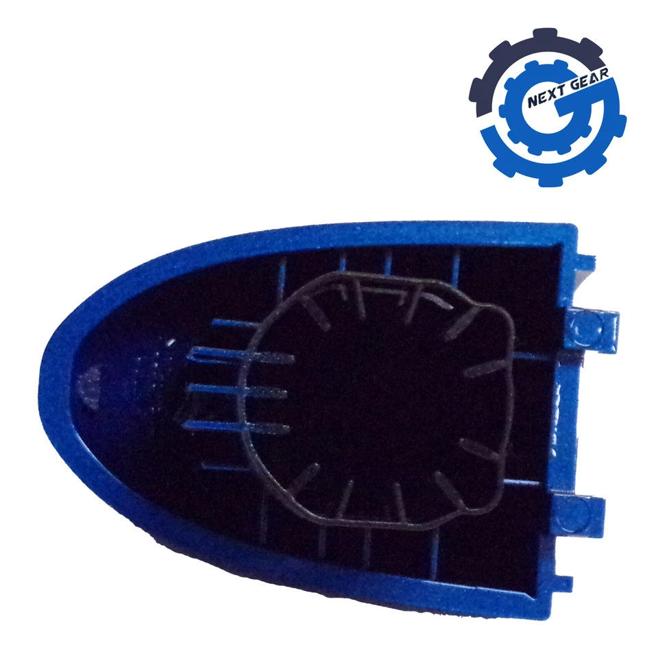 Tapa de extremo de manija de puerta azul Mopar OEM derecha izquierda 2014-2023 Jeep Cherokee 1SZ22MBJAE Foto 3 de 4