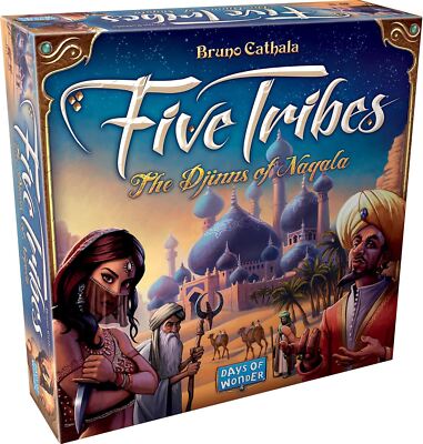 FÜNF STÄMME DIE DSCHINN VON NAQALA BRETTSPIEL