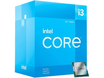 Intel Core i3-12100F - Core i3 12th Gen Alder Lake Quad-Core 3.3 GHz LGA 1700
