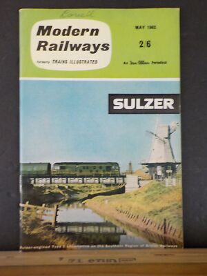 Modern Railways 1962 May New N.E.R. Signalbox At Belford Diesel Multiple-Unit De
