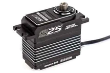 Power HD Brushless SERVO Storm 8.4v .055s 30kg Servo S25 -BLACK-