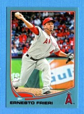 2013 Topps Wal-Mart Blue Border #349 Ernesto Frieri Los Angeles Angels